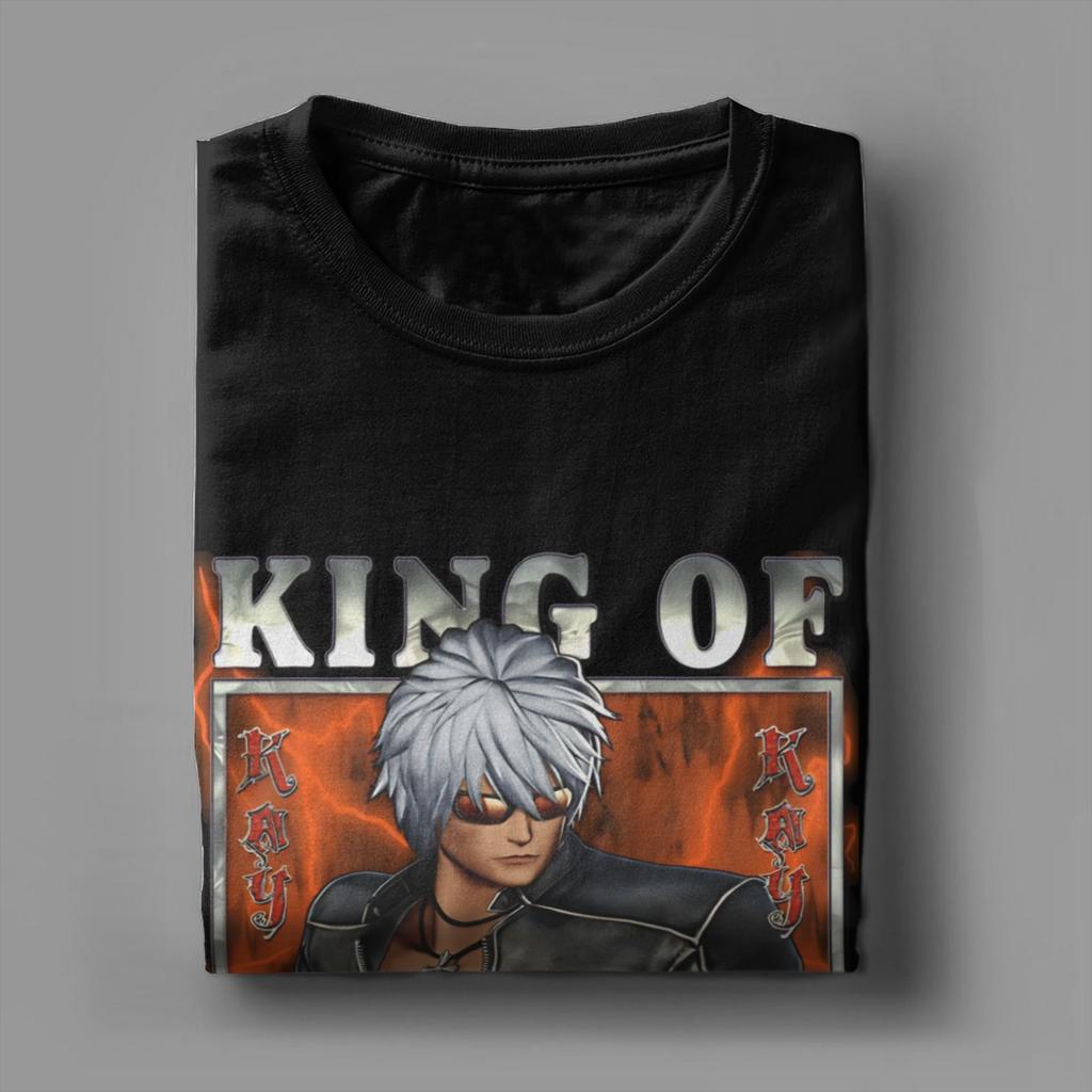 Novelty King of Fighters XV Better Than TShirts Unisex O Neck Pure Cotton T Shirts Short Sleeve Tees Plus Size Clothing