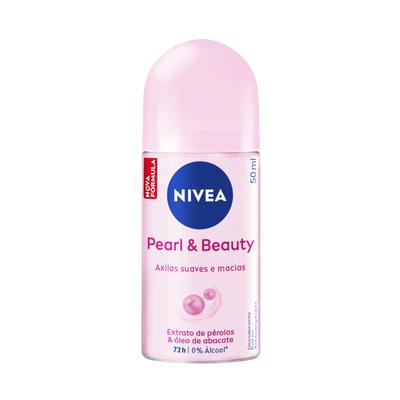 NIVEA Brasil Deodorant Pearl Beauty 50ml Roll-On &