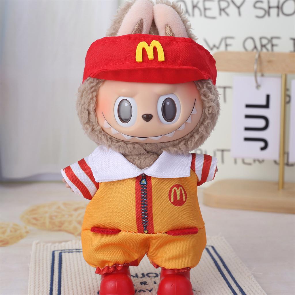 Labubu Baby Clothing Is Compatible with First, Second, and Third Generation 17cm Labubu Dolls