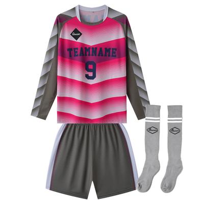 Custom Men Football Wear for Kids Kit Jersey Set Football Uniform Club Football Uniforms