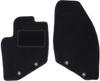 Black Front Floor Mats For: Volvo S80 I Sedan (1998-2006)