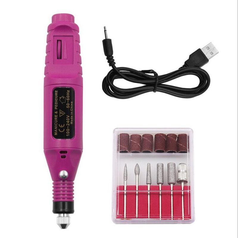 USB Mini Electric Grinding Variable Speed Rotary Tool Kit Drill Bit Engraving Pen for Milling and Polishing Tools