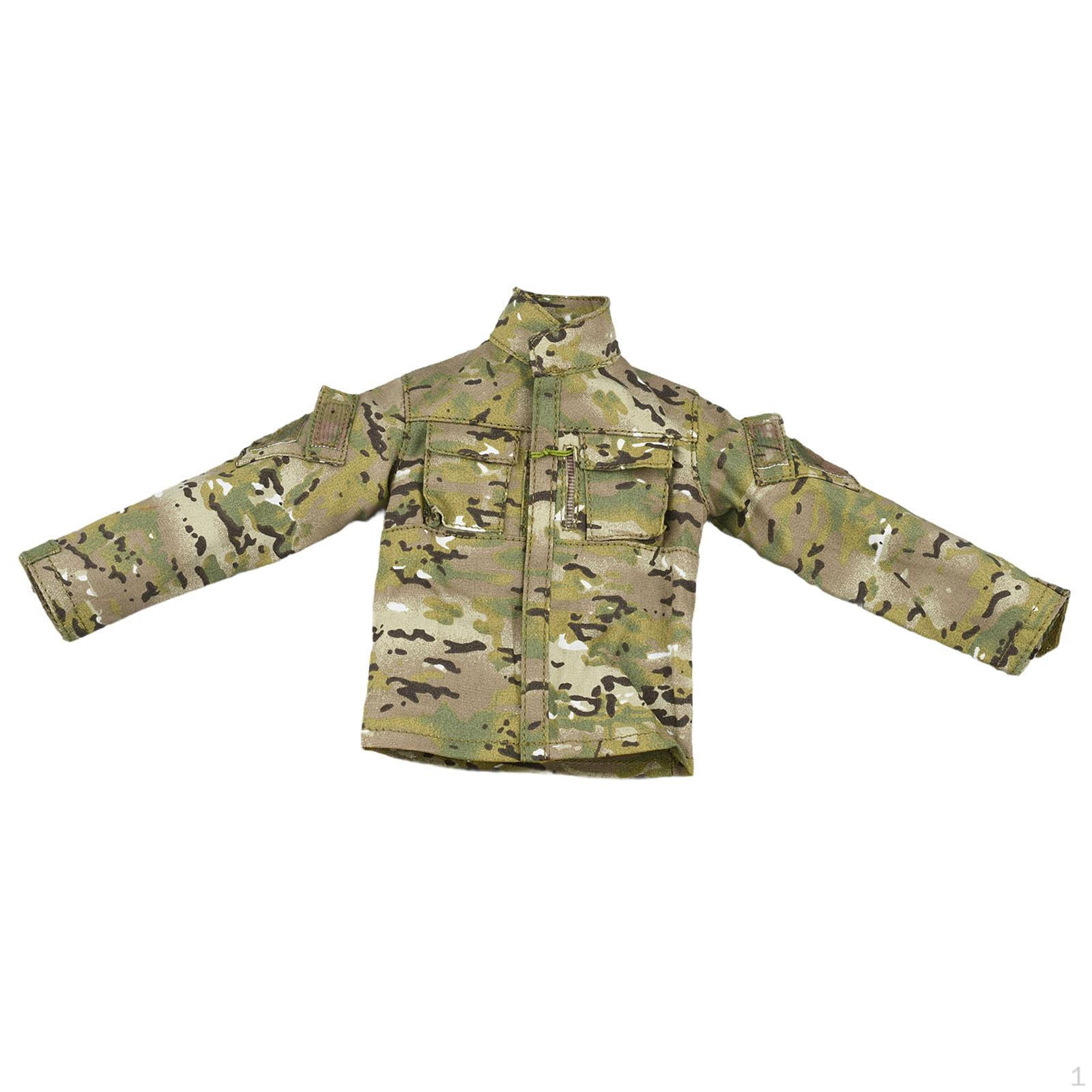 

Мужской костюм в масштабе 1/6, пальто спецназа, миниатюрная одежда для мужских фигурок 12 дюймов, аксессуары