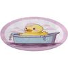 Cartoon Yellow Duck Round Rug Washable Area Rugs Indoor Circle Door Mat Soft Non-Slip Carpet for Living Room Bedroom Dining