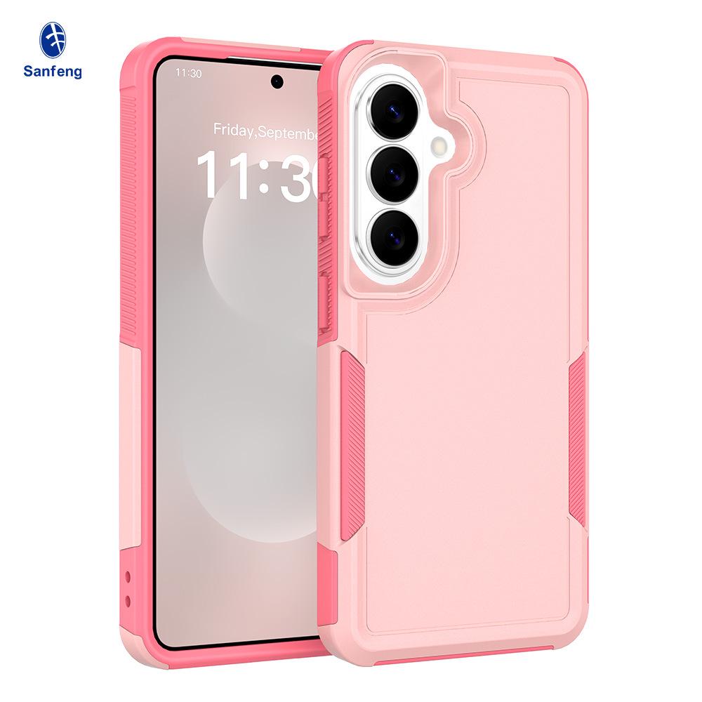 

Samsung S26 Ultra Sailing Anti-Drop Phone Case - Two-in-One Protective Cover for S26 Plus New Model S21 FE розовый