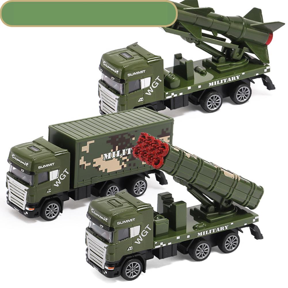 3pcs 1:64 Children Alloy Car Fire Fighting Engineering Vehicle Pull Back Car Model Toys For Boys Birthday Gifts