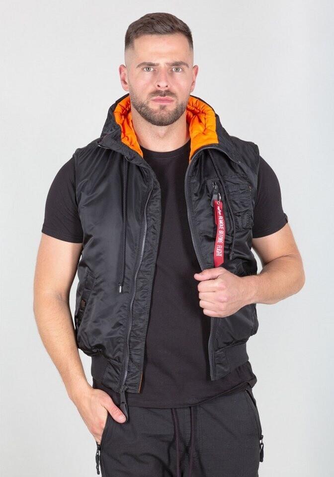 Зимняя куртка Alpha Industries Hooded MA-1 Vest (178132) черный