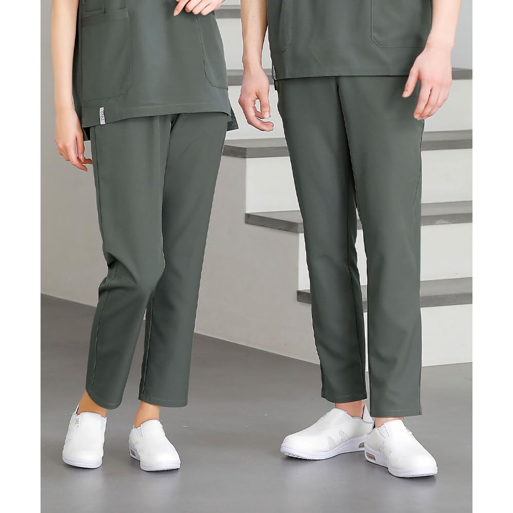 Nursery Nano Universe Scrub Pants, Unisex, Cationic Dyed, Anti-Static, Stretch, Moisture-Wicking, High Color Retention, Suitable for Nursing and Care