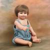 50cm słodka odrodzona lalka dla dziewczynki Maddie 20 cali w całości silikonowa winylowa lalka dla noworodków może kąpać ręcznie robione ukorzenione krótkie włosy symulacja lalki dla dzieci