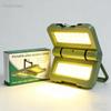 Solar-Powered Outdoor Camping & Emergency Light with Magnetic Base