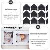 10 Sheets Scrapbook Corners Adhesive Backed for Photo Storage Journal Diary Organizer Creative Crafting Projects Long Term