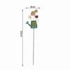 Dopamine Color Flower Pot Plugin Cartoon Potted Decoration New Ground Plug Accessories  Garden