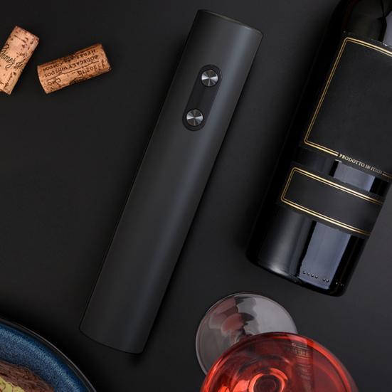 Electric Wine Opener Automatic Corkscrew Rechargeable Wine Dispenser Foil Cutter Vacuum Stopper Efficient Bottle Opener Tool for Kitchen Parties