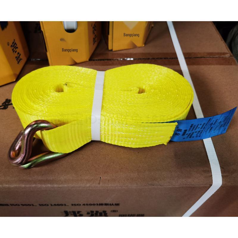 Bangqiang 5T 10m High Side Truck Cargo Ratchet Lashing Strap - Polyester Webbing