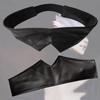 Anime Jujutsu Kaisen Gojo Satoru Same Eye Mask Glasses Cosplay Accessories Black PU Eye Patch For Men Gift Prop Accessories