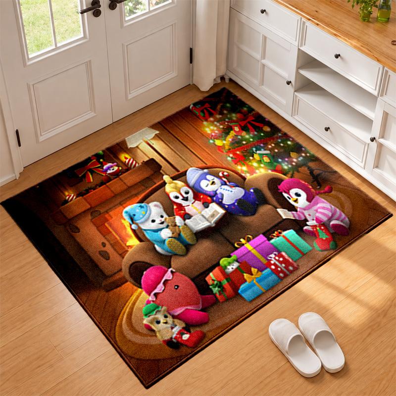 Badanamu Carpet Door Mat for Living Room or Bedroom Protective Mat Under Chair Office Decoration Christmas Gift Birthday Present