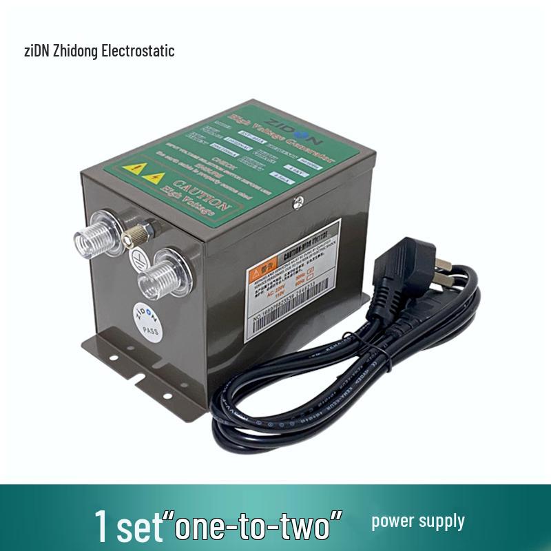 Fan-shaped Flat Nozzle Anti-static Ion Wind Gun for Dust Removal
