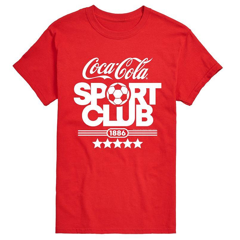 Big & Tall Coca-Cola Soccer Sport Club 1886 Graphic Tee S