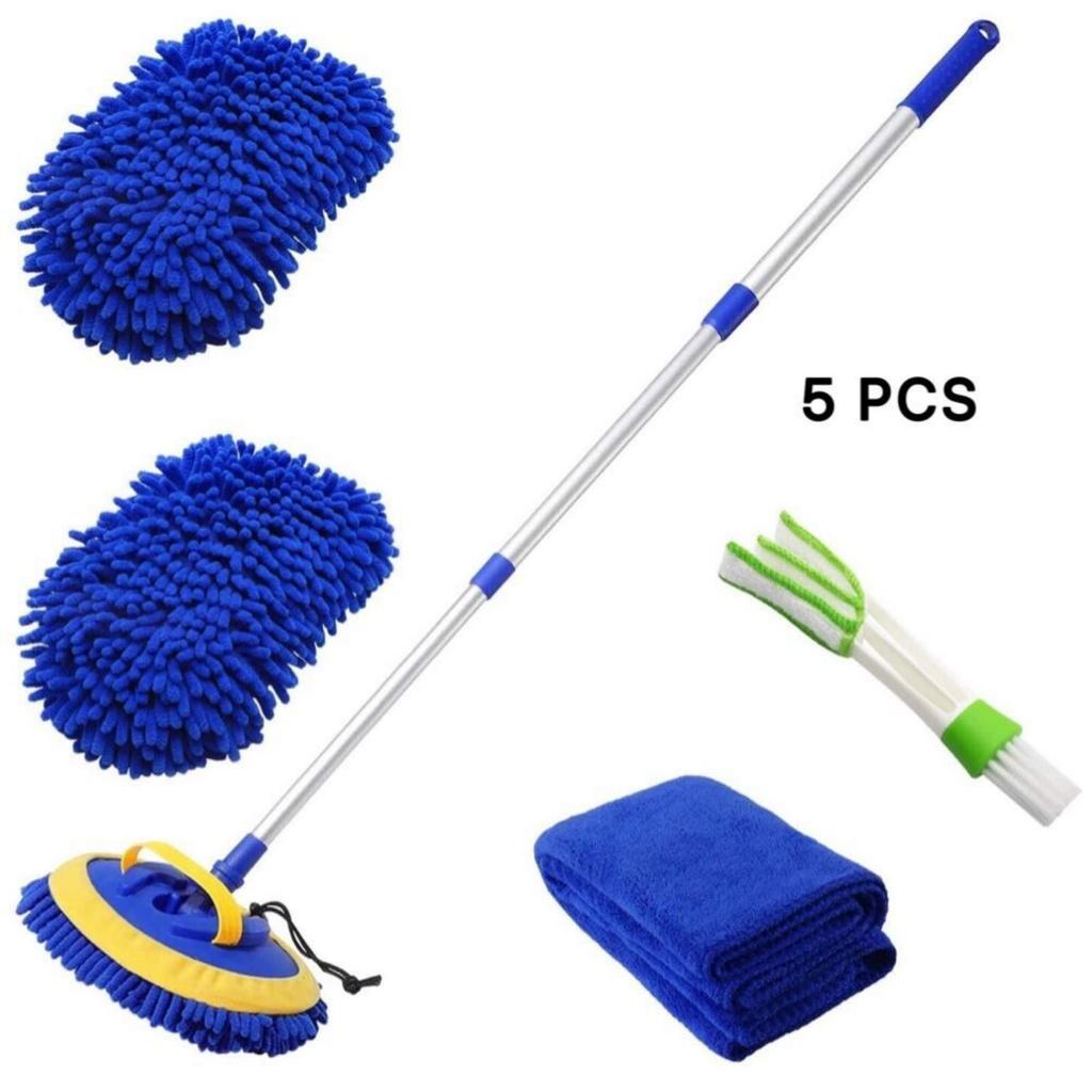 Car Cleaning Mop Kit - Vehicle Washing Mop Set