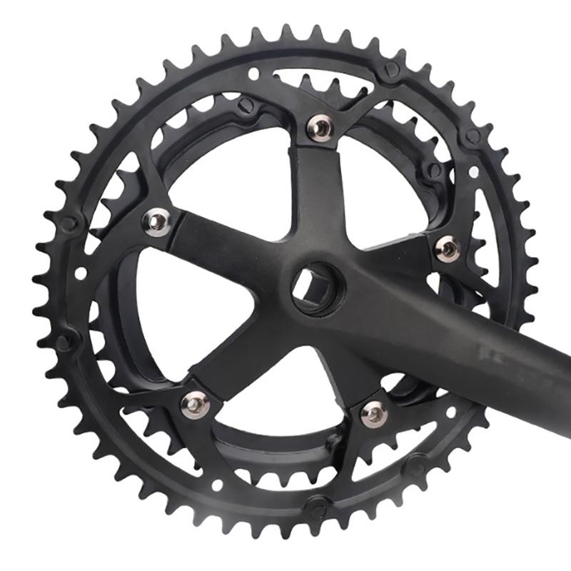 5Pcs Single Double Triple Bike Chainring Bolts Nut with Multiple Size Optional for Single, Double and Triple Chainrings