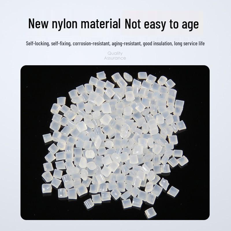 Thick Nylon Self-Locking Cable Tie Strap - Plastic Wire Bundling Zip Ties