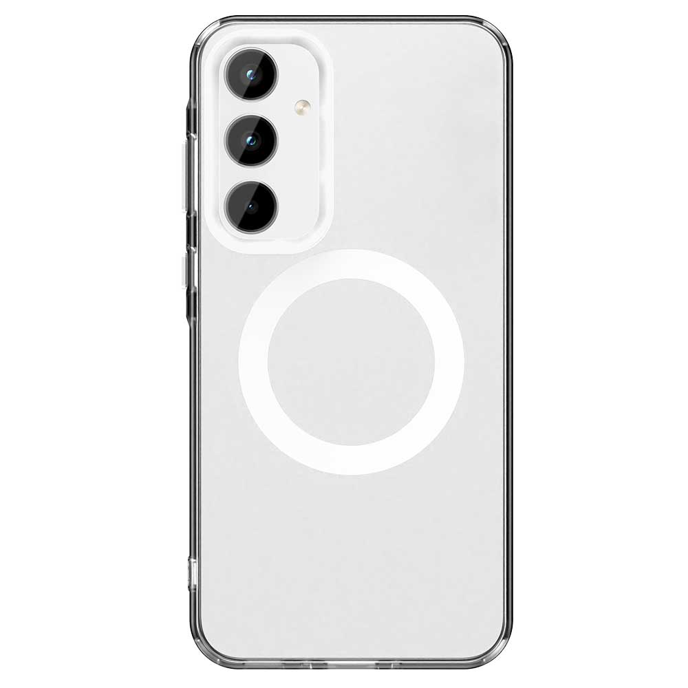 Magsafe Matte Phone Case For Samsung Galaxy A55 A35 A25 A15 5G Protective Case Magnetic Wireless Charging Shockproof Back Cover