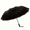 24 Keel Automatic Folding Umbrella - Large Size, Double Frame Design, Windproof and Sun Protection, Suitable for Two People To Use