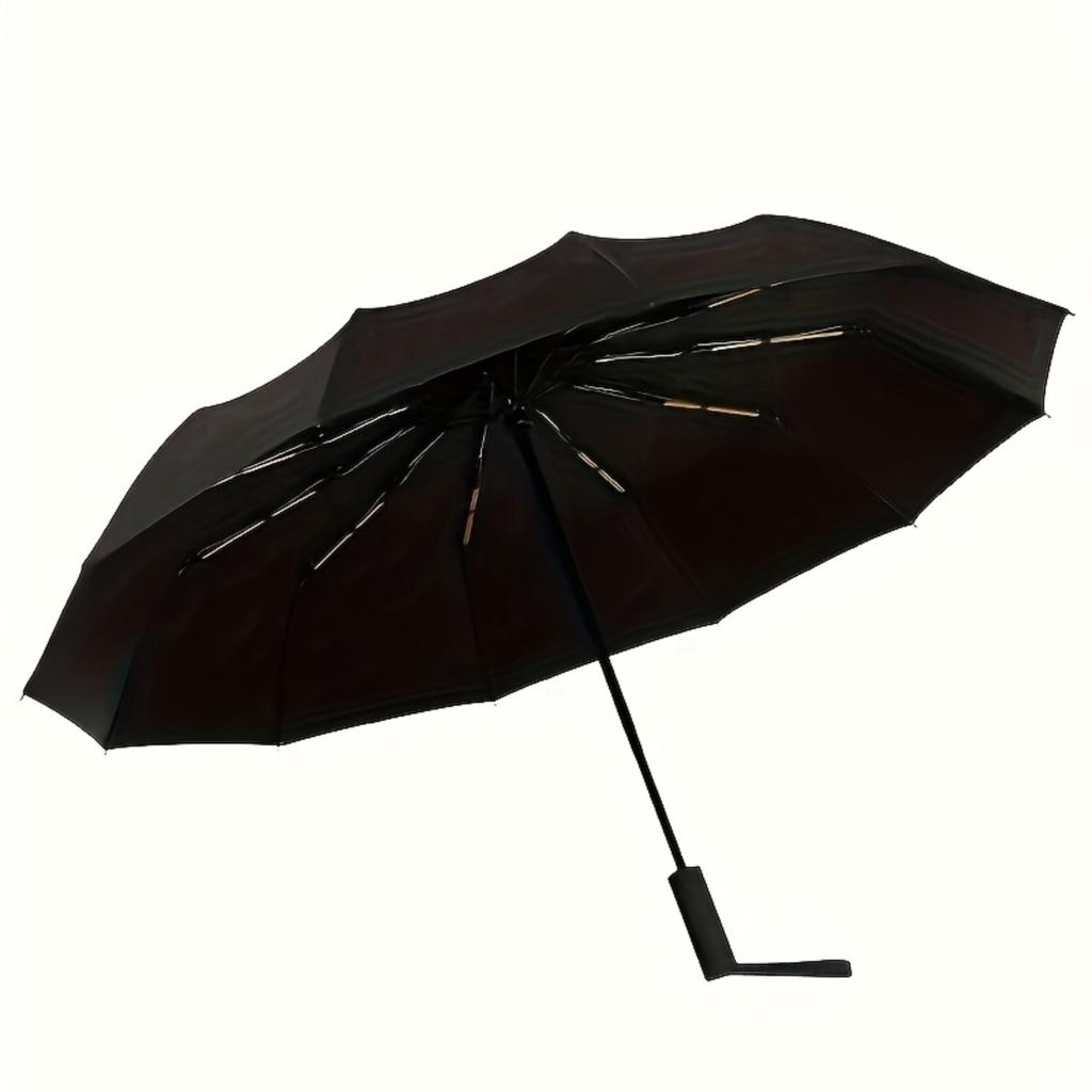 24 Keel Automatic Folding Umbrella - Large Size, Double Frame Design, Windproof and Sun Protection, Suitable for Two People To Use
