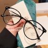 Unisex Retro Myopia Glasses Vintage Anti-Blue Light Blocking Short-Sighted Eyeglasses Diopter 0 To -4.0 Optical Vintage Eyewear