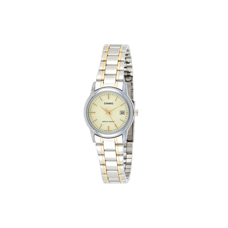 CASIO Women s Standard Series Gold Watch LTP-V002SG-9A LTP-V002SG-9A Gold Dial