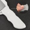 Heat Resistant Fading Comb Plastic Flat Top Hair Cutting Comb Barber Clipper Blending Comb  for Men