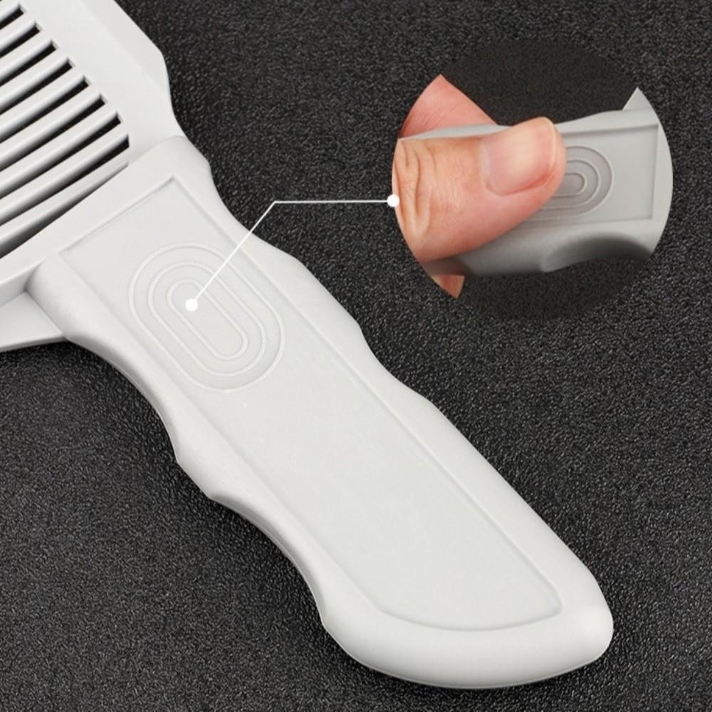 Heat Resistant Fading Comb Plastic Flat Top Hair Cutting Comb Barber Clipper Blending Comb for Men
