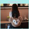 The Bear Duffy Plush Backpack Cartoon Bag Adjustable Shoulder Straps