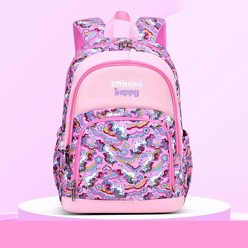 Elementary School Student Schoolbag, Male Cartoon Schoolbag for Grades 1-3-6, Large Capacity Children's Backpack