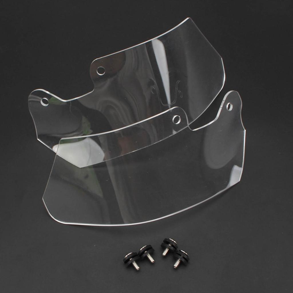 Motorcycle Wind WindScreen Side Panels for Adventure 04-12 , Black