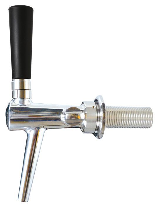 Robinet compensateur C-TAP acier chromé-nickel, mousse parfaite, filetage 55 mm