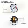 Y40 Y50 0-180PSI Gas Water Fuel Liquids Meter Pressure Gauge For Air Compressor