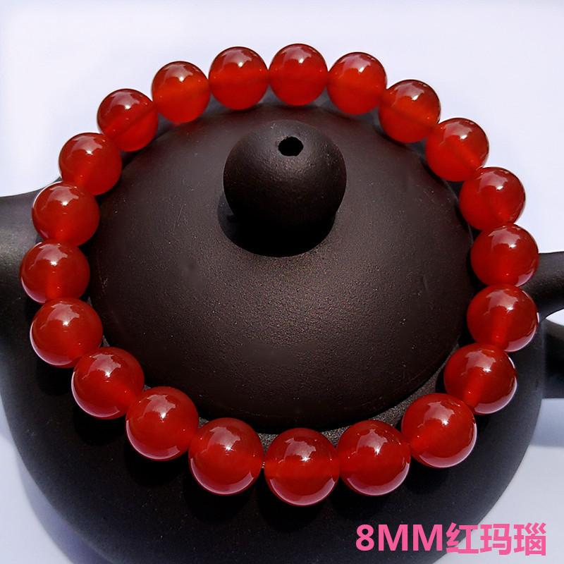 Crystal bracelets for women, obsidian tiger's eye stone, golden sand red agate bracelets, small accessories, Yiwu small commodities