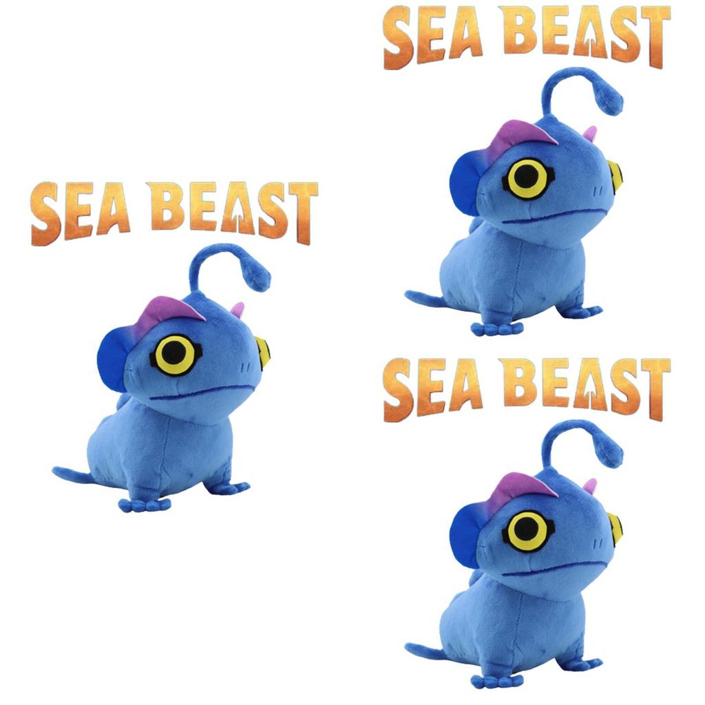 The Sea Beast Plush Toy Exquisitely Designed Stuffed Figure For Kids' Birthday Xmas Gift