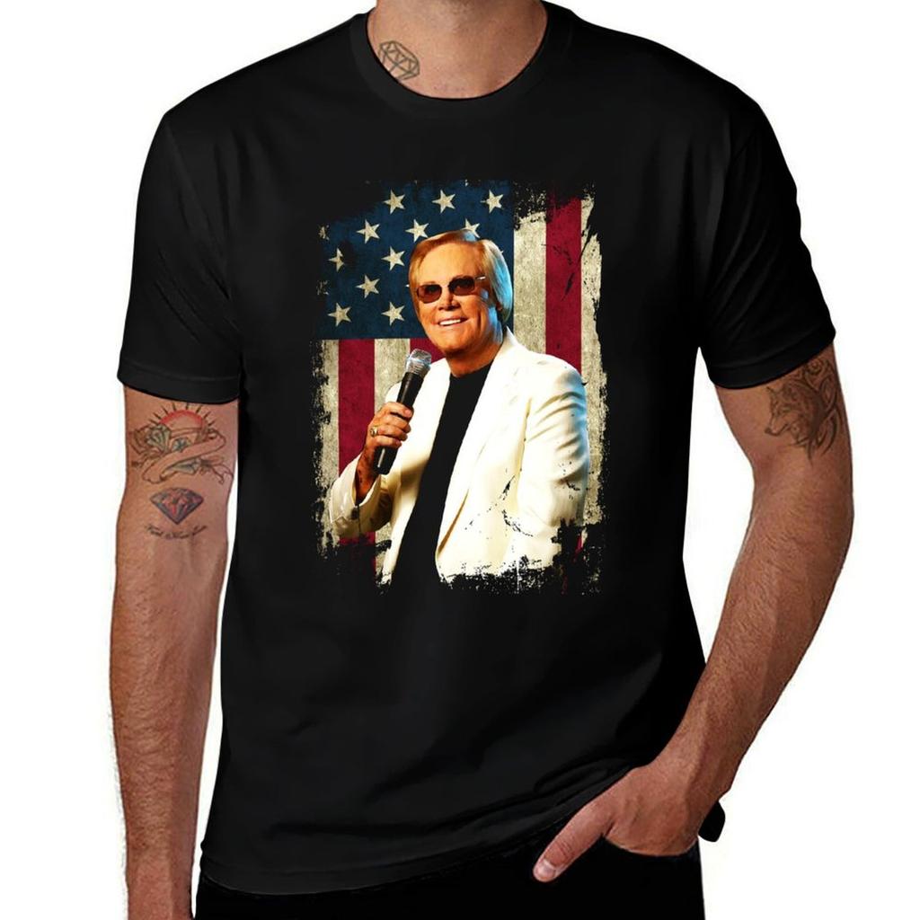 Vintage George Jones T Shirt For Unisexs And Unisexs Tee Tshirt T Shirts For Unisex Slim Fit Tshirt