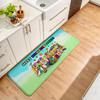 Numberblocks Flannel Kitchen Mat Christmas Soft Area Rug Non Slip Floor Carpet Home Decoration