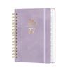 PU Leather Agenda Book Colorful Inner Page Appointment Book To Do List Notepad  for Student Gift