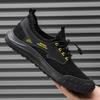 Sommer Herren Mesh Schuhe Fly-gewebt atmungsaktiv nicht stickig Fußbett Outdoor Sportschuhe Mode Freizeitschuhe