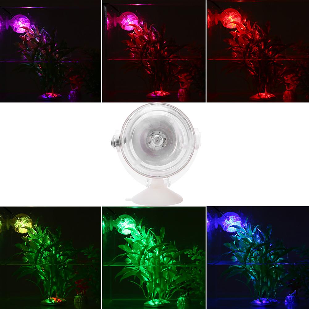 Waterproof Aquarium Mini LED Spotlights Submersible Fish Tank Lamp