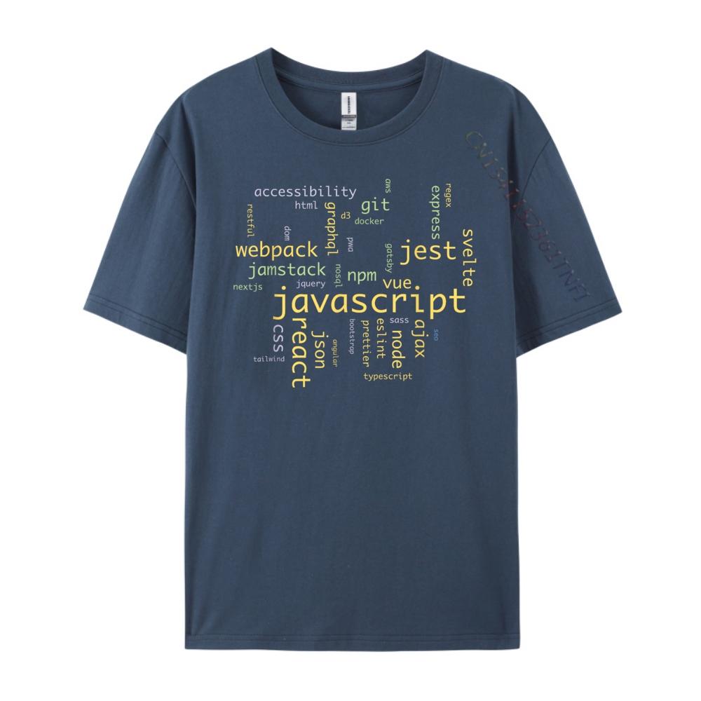 

Javascript Software Developer Frontend Engineer Street Wear T Shirt Halloween Casual 4XL
