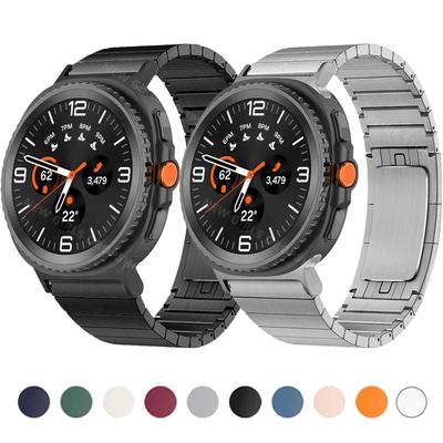 Men Stainless Steel Band for Samsung Galaxy Watch 8 8 Classic 46mm 44mm 40mm Business Strap for Samsung Galaxy Ultra 47mm Correa