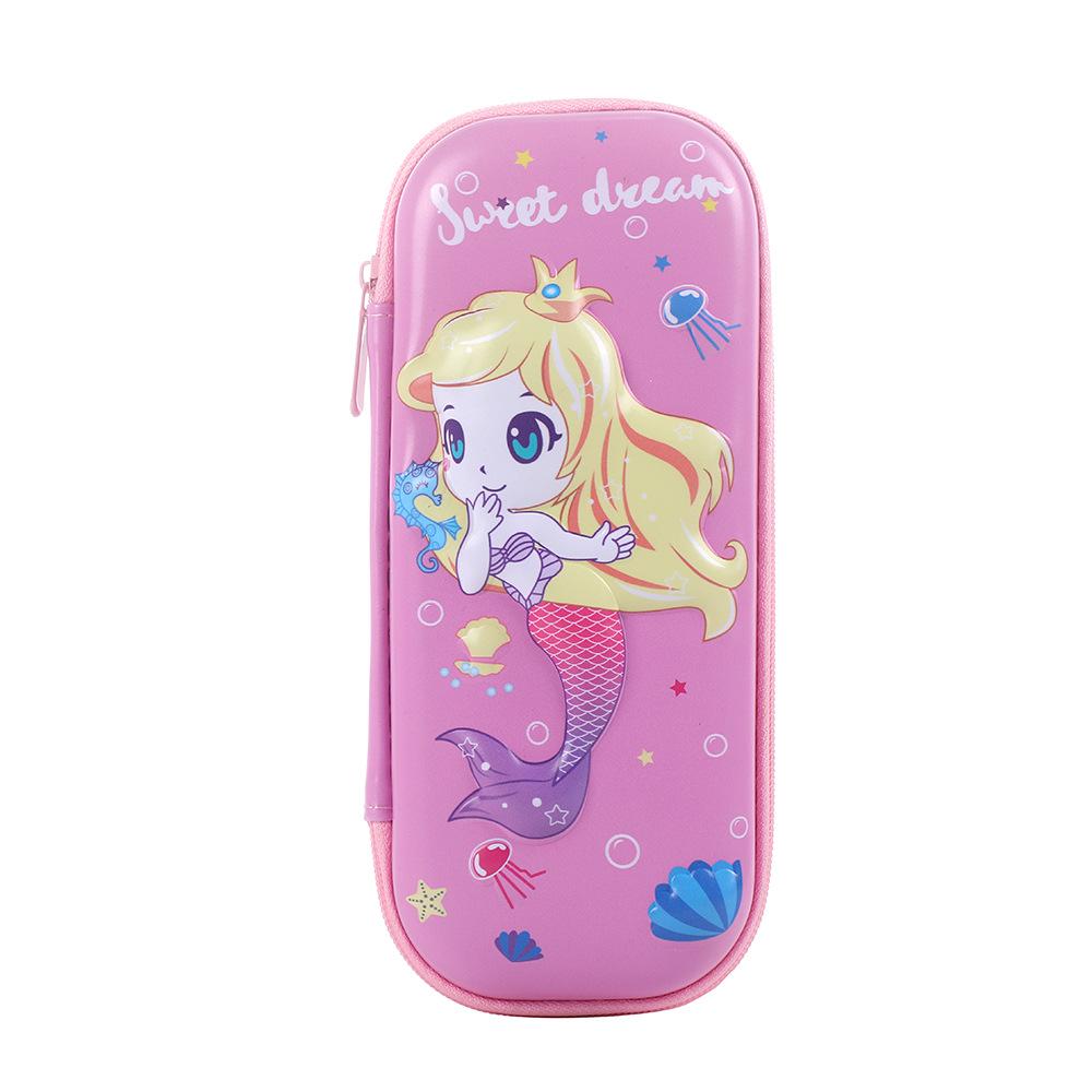 3D Cartoon Pencil Case - Cute, Large Capacity Stationery Bag for Kids, Boys & Girls