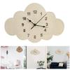 Stylishs Wall Clock Decorative Battery Operated Wall Clock for Contemporary Homes Quiet Movement Clock Battery Power