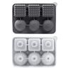 Whiskey Ice Cube Tray Silicone Ice Mold for Large Ice Balls Cubes Flexible Easy Release BPA-Free Dishwasher Safe Ice Cube Maker
