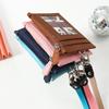 PU Leather Card Holder Neck Strap Lanyard Business Credit Card ID Card Badge Wallet Coin Purse Pouch Student Bus Card Bags Case